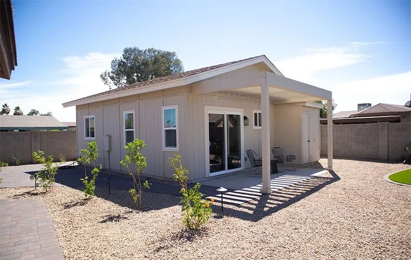 Custom casita construction in Arizona